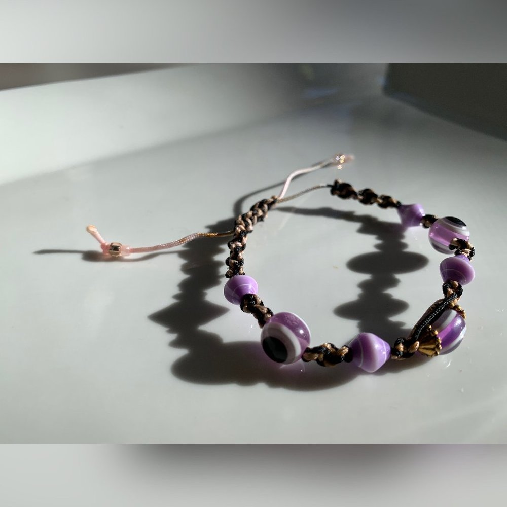 Swarovski Beaded Crochet Handmade Bracelet